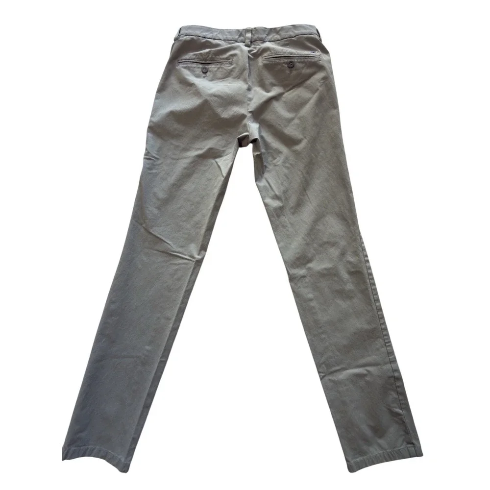 Vineyard Vines Performance Breaker Pants Mens‎ 28x32 Gray Stretch Chino